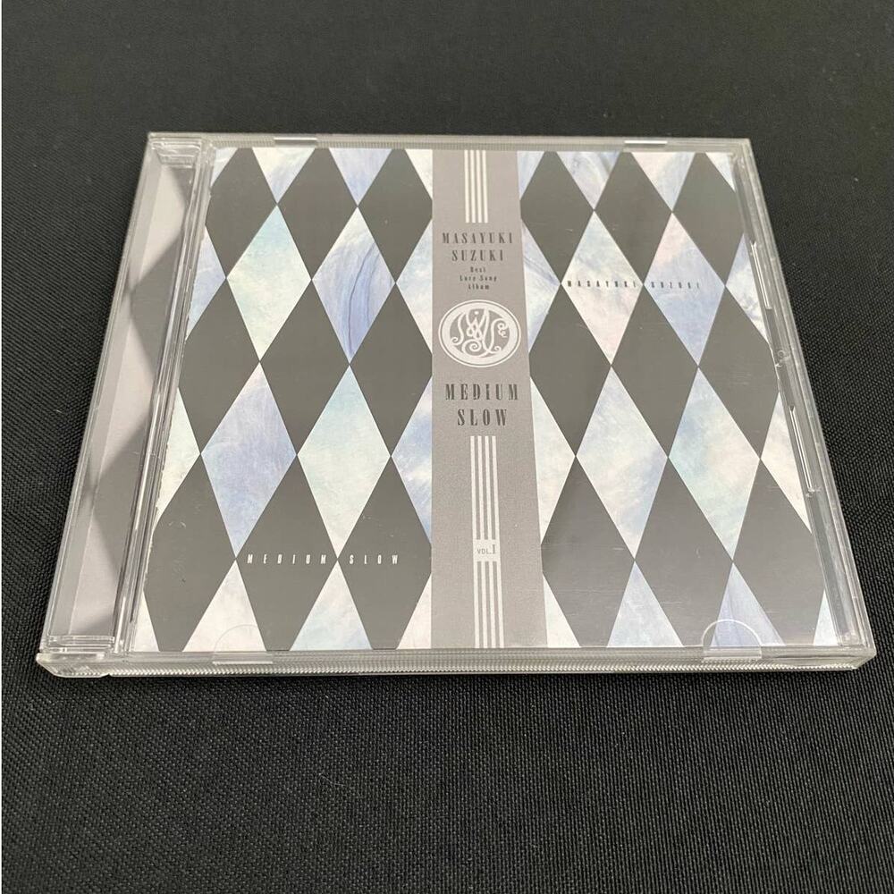 Masayuki Suzuki "Medium Slow" Japanese CD, US Shipper, Best Love Song Album